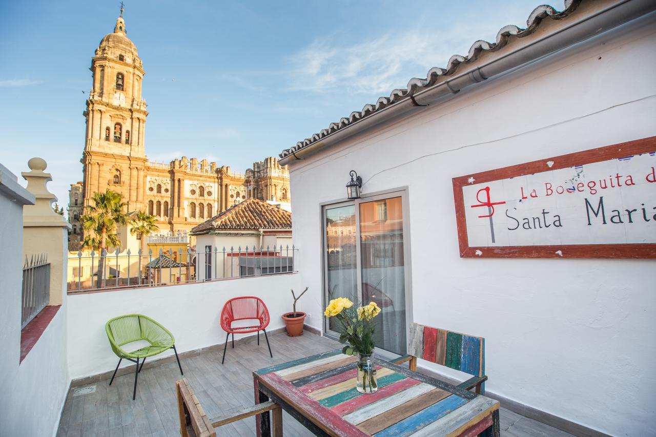Apartamentos Catedral Málaga Exterior foto